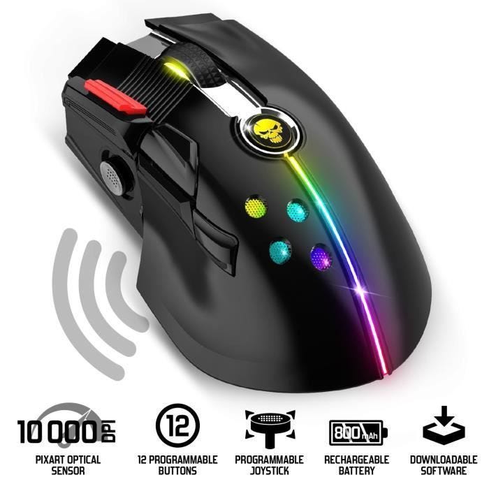 Souris gaming sans fil XPERT M600 Droitier RGB