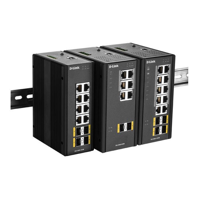 Commutateur Géré - D-Link - DIS-300G-14PSW - 10 Ports - Gigabit Ethernet - PoE+
