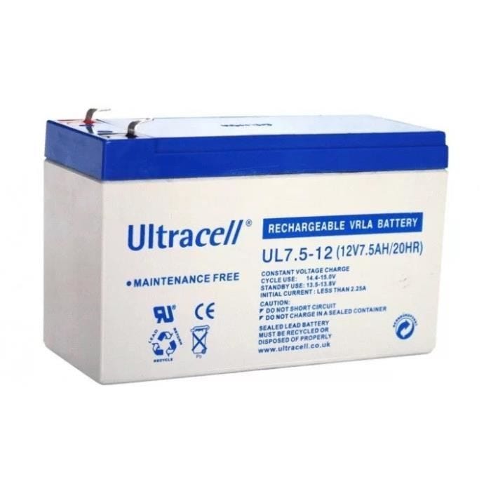 Batterie au plomb 12v 7,5 ah
