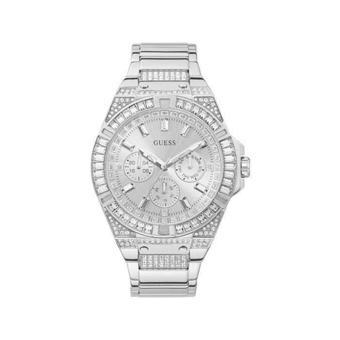 Montre Quartz - GUESS - GW0209G1 - Acier Inoxydable - Argent - Étanchéité 5 ATM