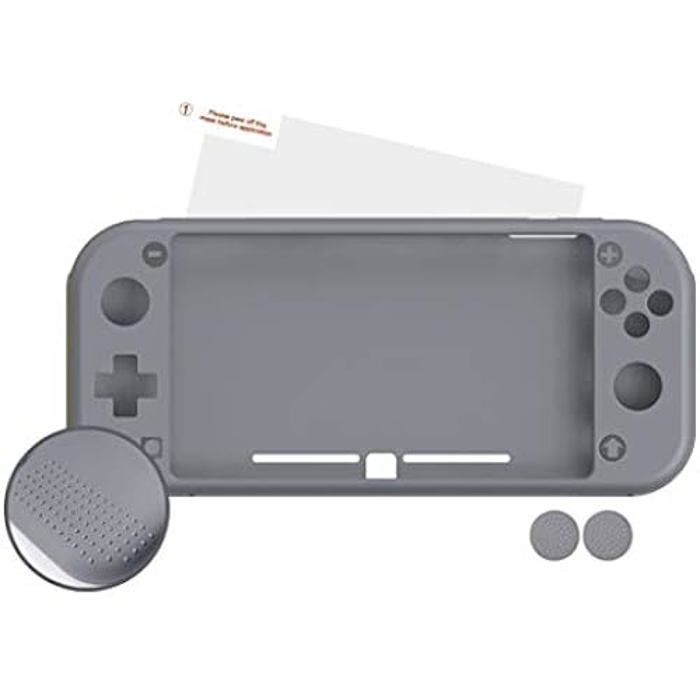 Étui de protection - Nuwa - Nintendo Switch Lite - Silicone - Antidérapant - Protection écran