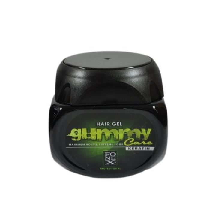 Gel Gommeux Gel Vert Maximum Hold Avec Kératine 220ml