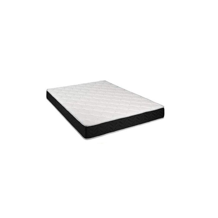 Lot de 2 matelas face de contact latex 76 Kg-m3 Mousse 35 Kg-m3 80x190 cm epaisseur 20 cm - Souple - 7 Zones de Confort -