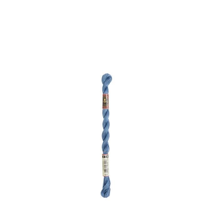 Fil - DMC - Coton Perlé Médium N5 - Couleur 931 - 100% coton - 15 mètres