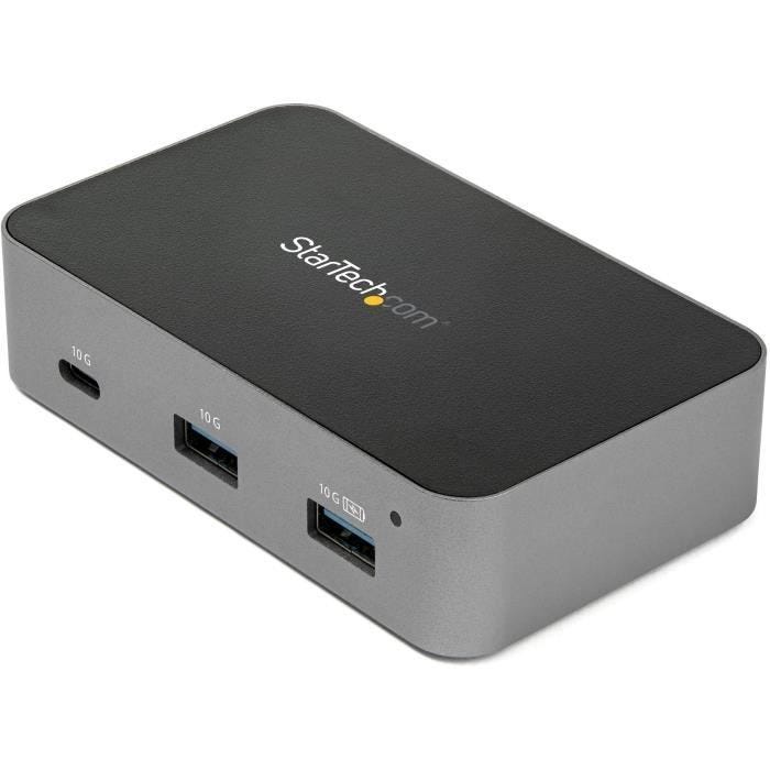 HUB - STARTECH.COM - HB31C3A1CS - Hub USB-C à 4 ports - USB 3.2 Gen 2 (10 Gbps) - 3 ports USB-A et 1 port USB-C