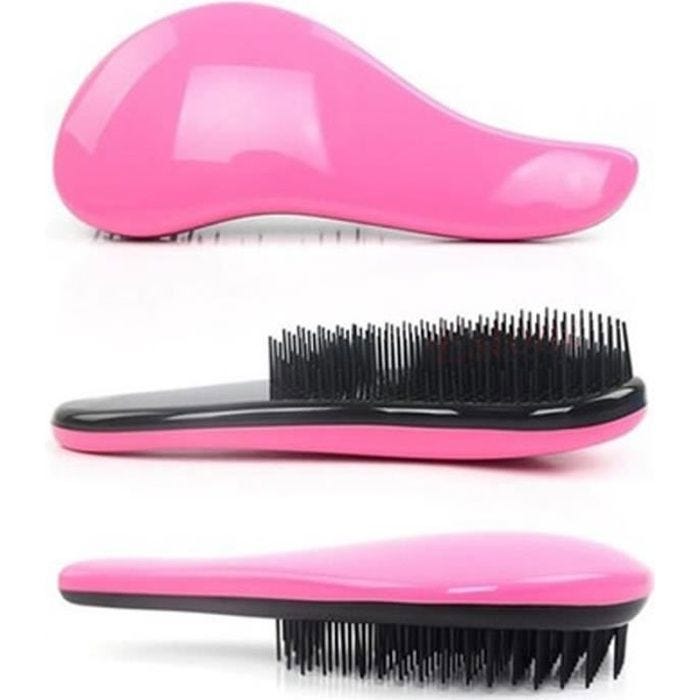 Brosse à cheveux - Démêlant Magique - Tangle - ABS - 19cm - Mixte