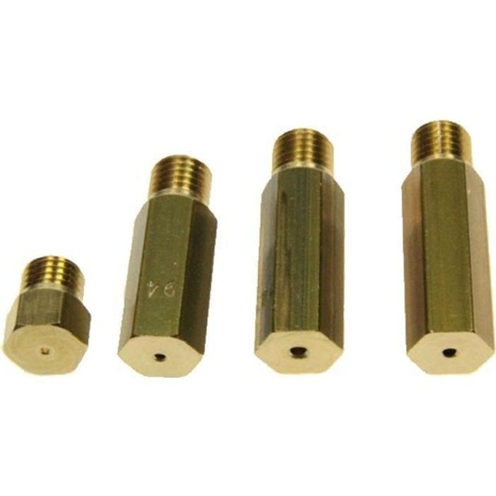 Kit d'injecteurs gaz naturel - BRANDT - Compatible avec FOUR et CUISINIÈRE - Modèles KMP1115W, KMP1115W1