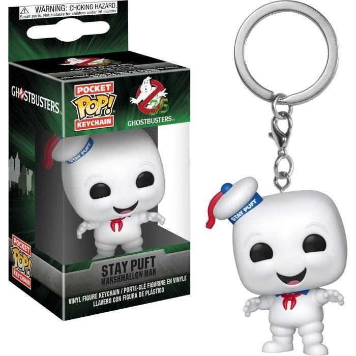 Porte-clés Funko Pocket Pop! Ghostbusters: Stay Puft