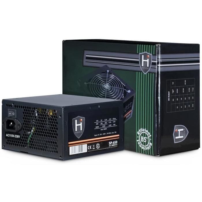 650W Inter-Tech HIPOWER SP-650 TU Noir