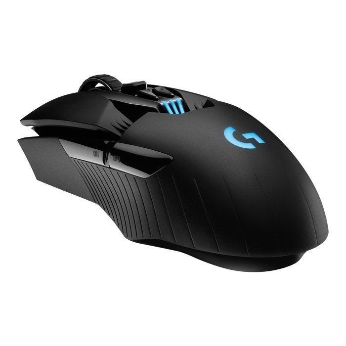 Souris Logitech G903 HERO - Noir - 11 touches programmables - Capteur HERO - LIGHTSYNC - Poids réglable