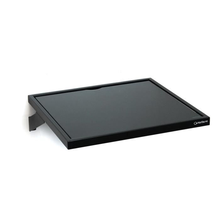 NorStone Esse WS Noir - Étagère Mural pour Platine Vinyle - Accessoires pour vinyle