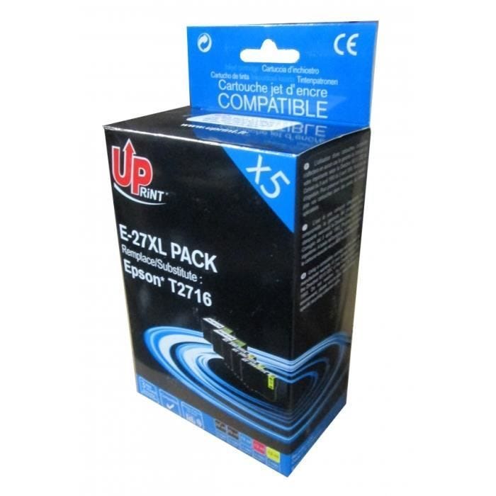 Pack de Cartouches - Epson - T27 T2716 XL - Grande Capacité - 5 Cartouches - Multi-couleurs