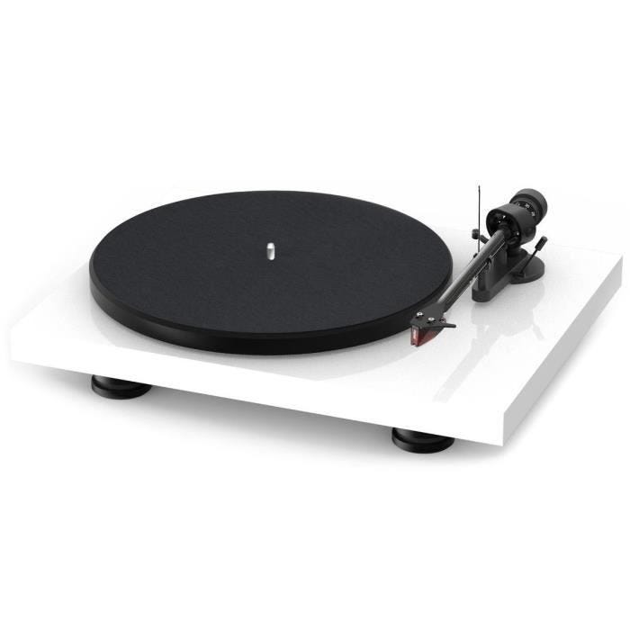 Platine Vinyle - Pro-Ject - Debut Carbon Evo 2M Red - Blanc laqué - Automatique - 33/45 tours