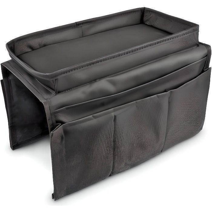 Relaxdays 10017194 Organiseur Pliant Noir Plate…