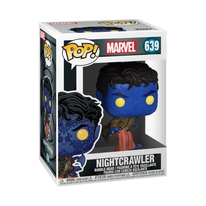 Figurine Funko Pop! Marvel X-Men 20th Nightcrawler - Jouet pour adulte intérieur - Noir