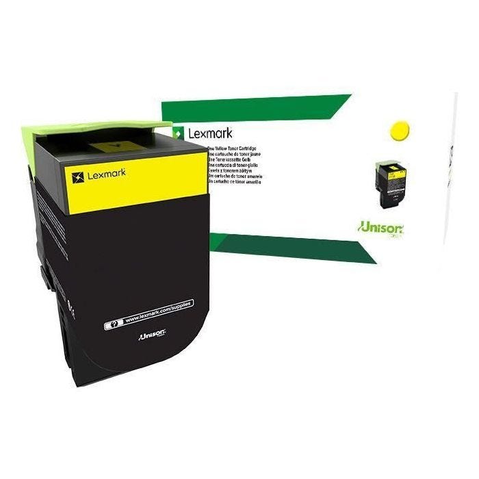 Lexmark 71B2HY0 Cartouche de toner jaune longue durée, programme de retour