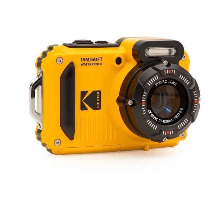Appareil Photo Numérique Compact Etanche et Anti-choc KODAK Pixpro WPZ2 Jaune 16MPixels