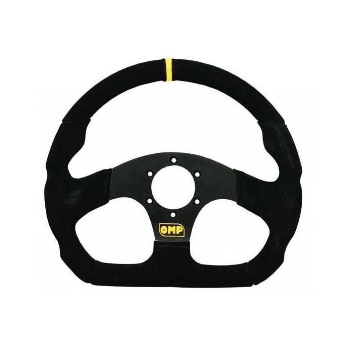 Volant Superquadro Noir 320mm - OMP - Moyeu Adaptable - Couleur: Noir