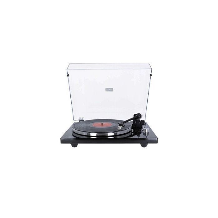 Platine vinyle - Enova - Vision 3 USB - Noir - Bois foncé brillant - 33 tours