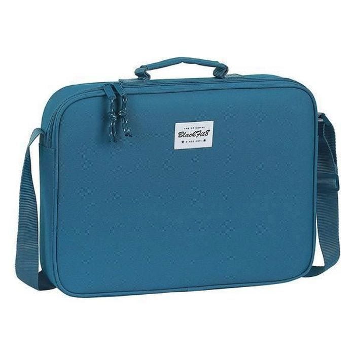 Porte-documents - BlackFit8 - Egeo - Bleu - 6 L - Sangle réglable - Zippée
