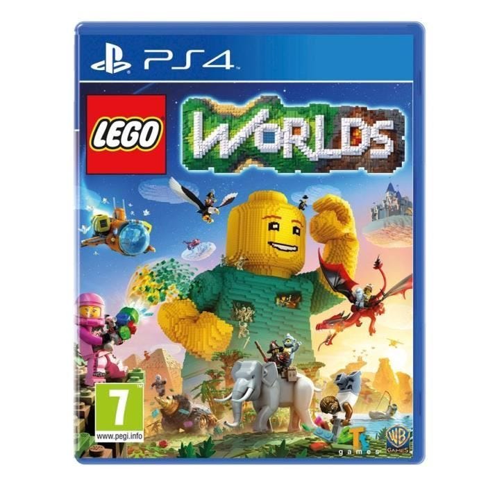 Jeu - LEGO Worlds - PS4 - Action - Explore et découvre les surprises