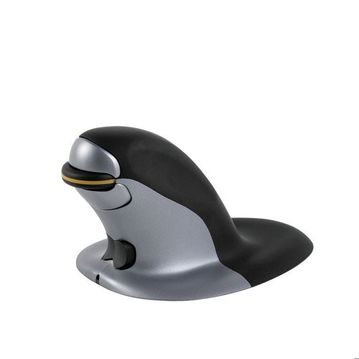 Souris - Fellowes - Penguin - Ambidextre - Laser - RF Sans Fil - 1200 DPI