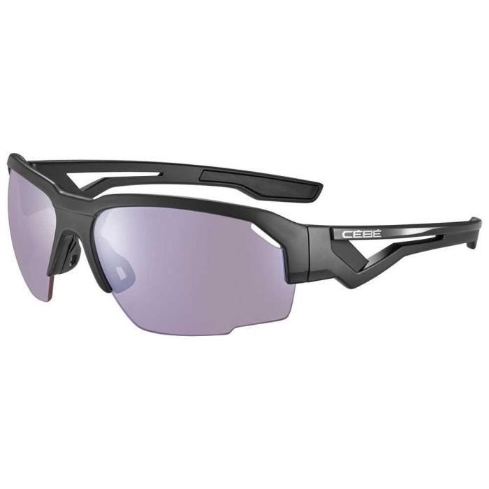 C-b- S'Kimo Lunettes de Soleil Mixte b-b-, Matte Black, Large