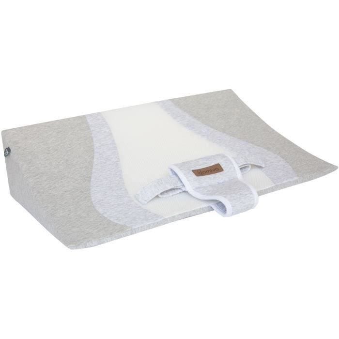 Plan incliné en 3D à 25 degrès - Blanc - 70 x 140 cm