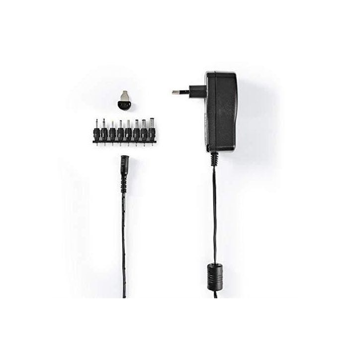 Adaptateur secteur universel - 3V/4,5V/5V/6V/7,5V/9V/12V DC - 1,5A