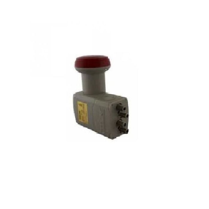 LNB QUAD 0,1dB , Compatible FULL HD 4K TNTSATCanal+ Astra 19°,28° et FRANSAT EUTELSAT W5 , LNB HIGH GAIN 70 dB !! REDLINE