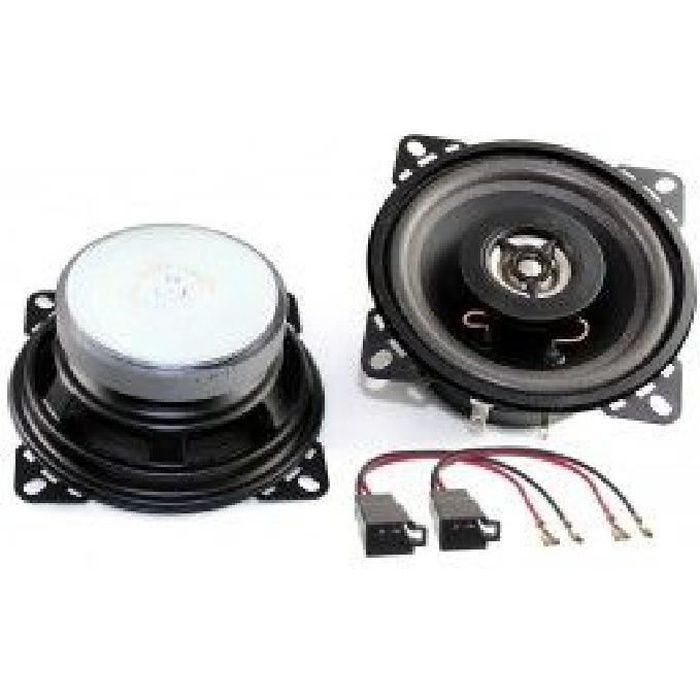 Kit Haut-Parleurs - ADNAuto - KITHP66020-11 - 2 voies 10cm - 60W - Câbles adaptateurs
