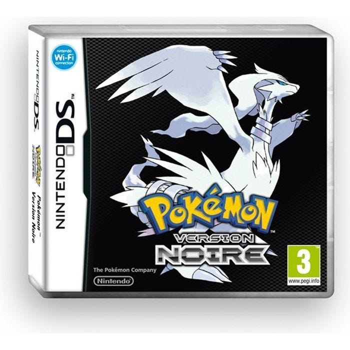 POKéMON VERSION NOIRE / Jeu console DS