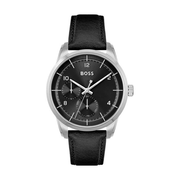 Montre Homme HUGO BOSS BLACK SPORT LUX en Cuir Noir - 240187