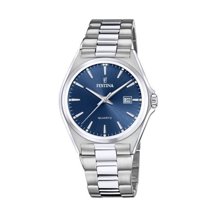 Montre - Festina - Homme - Bracelet Métal - Affichage Analogique - Style Classique