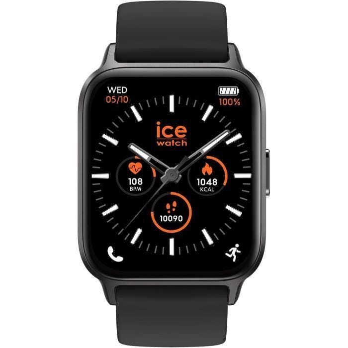 Montre - ICE WATCH - 024104 - Silicone Noir - Résistant à l'eau 5 bar - Digital