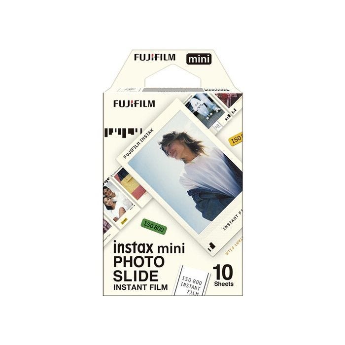 Papier photo instantané Fujifilm FILM INSTAX Mini Photo slide 10 vues