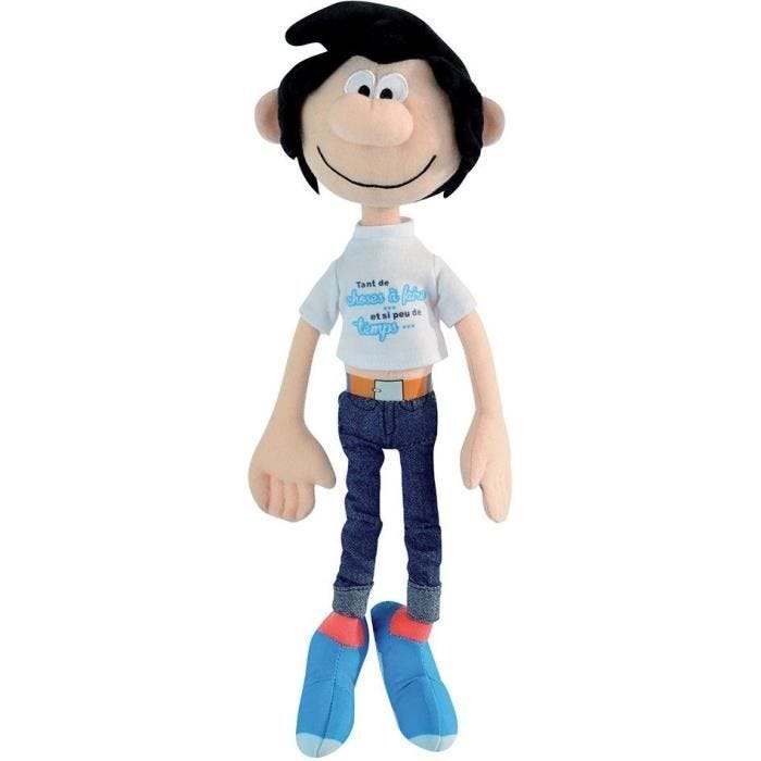 Peluche Gaston Lagaffe - Lot de 3 - Messages - 30 cm - JEMINI