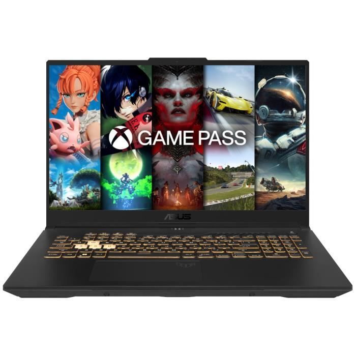 PC Portable Gamer ASUS TUF Gaming F17 | Win 11 - 17,3" WQHD 240Hz - RTX 4070 8Go - Intel Core i7-13620H - RAM 32Go - 1To SSD