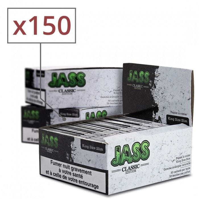 papier à rouler jass slim classic edition pack de 3