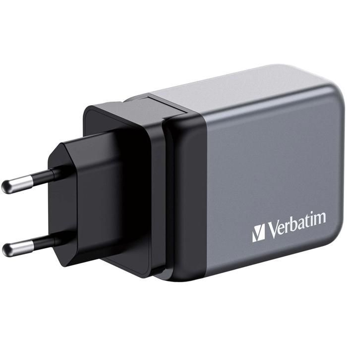 TÉLÉPHONIE, CHARGEUR, MUR, Verbatim Gnc-100 Gan Chargeur 4 Ports 65wVerbatim GNC-65. Type de chargeur: Intérieure, Type de source