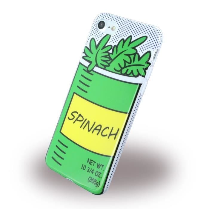 Benjamins - BJ7POPSPIN - Silicone Cover / Phone Skin - Apple iPhone 7 - Spinach
