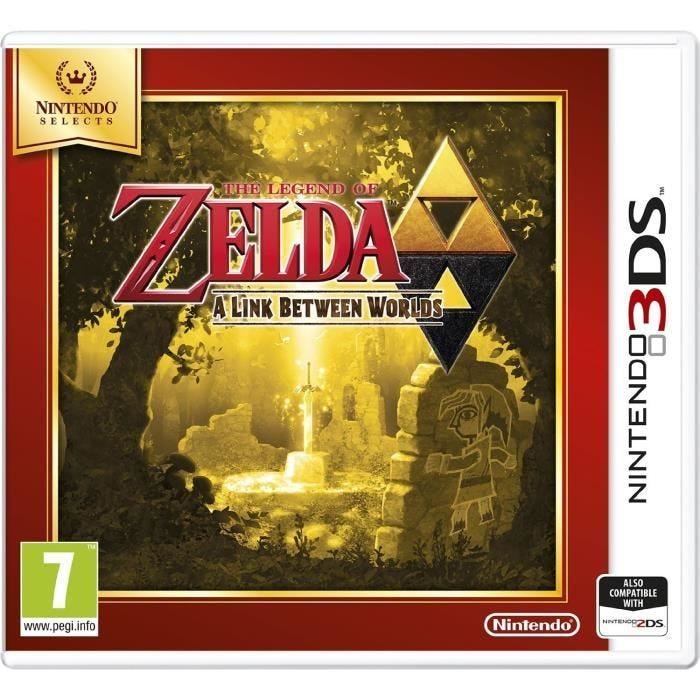 Jeu vidéo - Nintendo - The Legend of Zelda A Link Between Worlds - Edition Selects - Plateforme 3DS