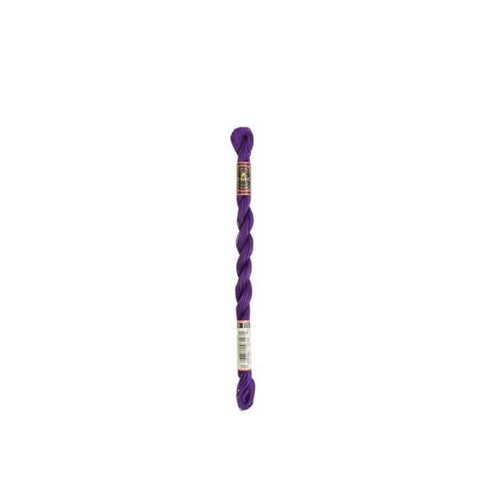 Fil DMC Coton Perlé Small N8 Col. 550 Violet