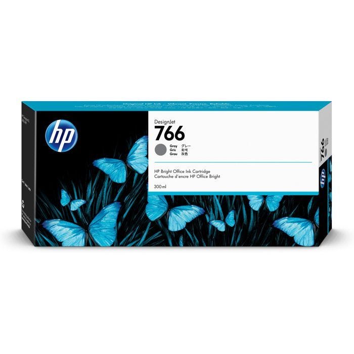 hp hp 766 300-ml gray inkcrtg noirCartouche Marquez les esprits avec des dessins clairs et lisibles. Utilisez les encres HP