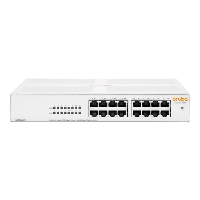 Switch - HPE - R8R47A Aruba IOn 1430 - 16 ports - Rackable - Gestion à distance