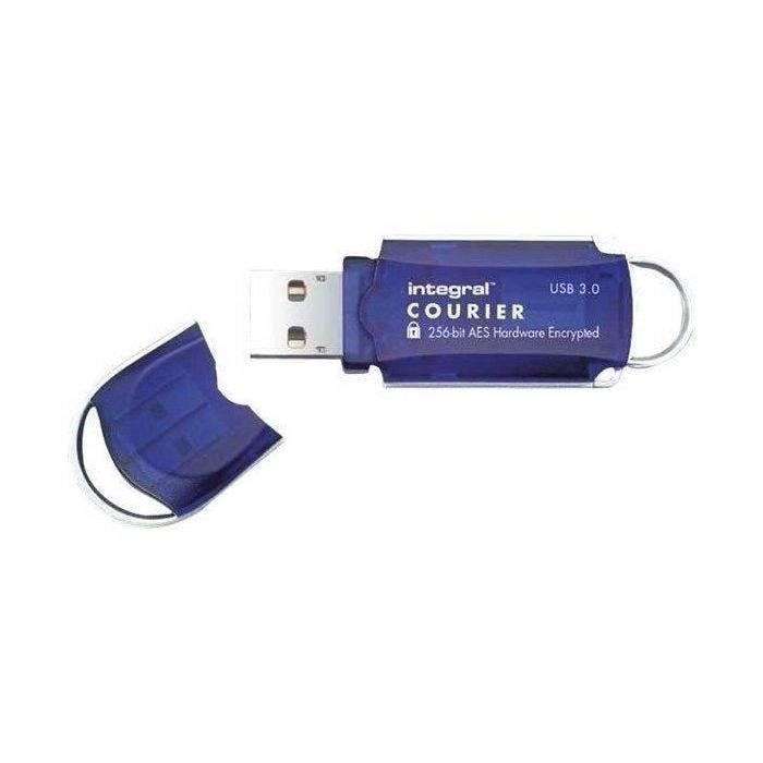 Clé USB INTEGRAL Courier FIPS 197 chiffrée 16 Go - USB 3.0