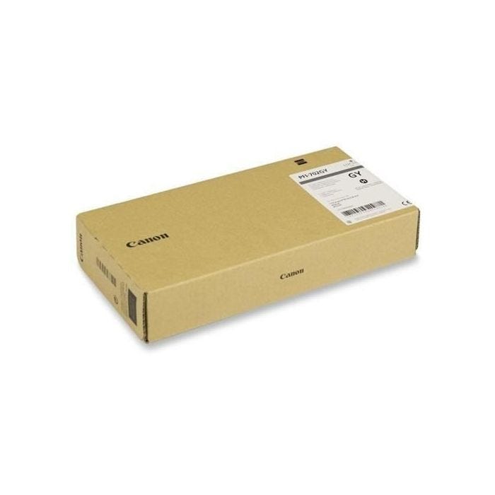 Cartouche d'encre - Canon - PFI-702GY - Gris - Jet d'encre - Compatible avec Canon