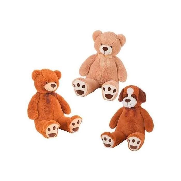 Jouet Peluche 100 cm Ours - BigBuy Fun - Marron - 1+ an