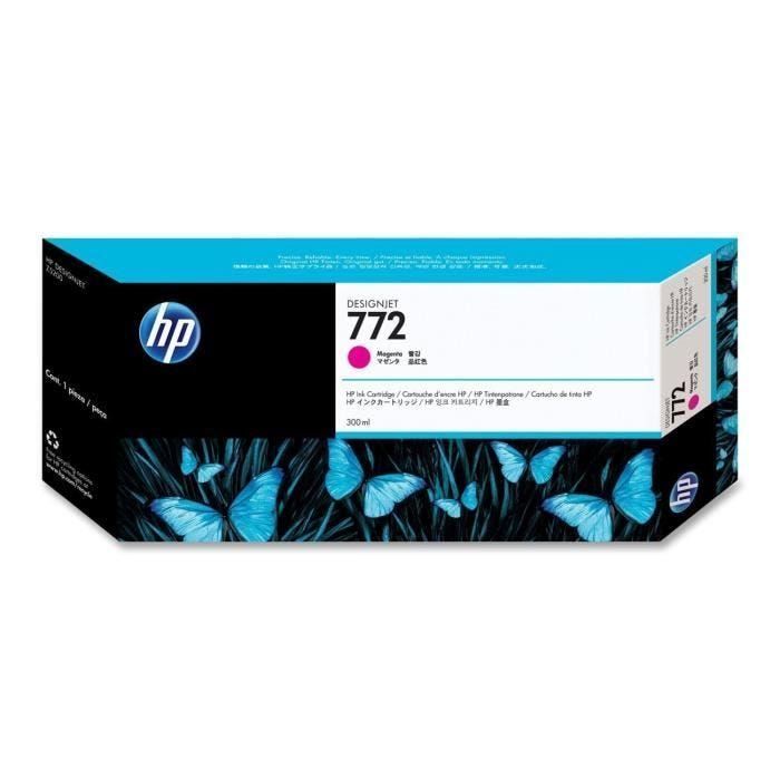 HP Pack de 1 Cartouche d'encre 772 Original - Magenta - 300 ml