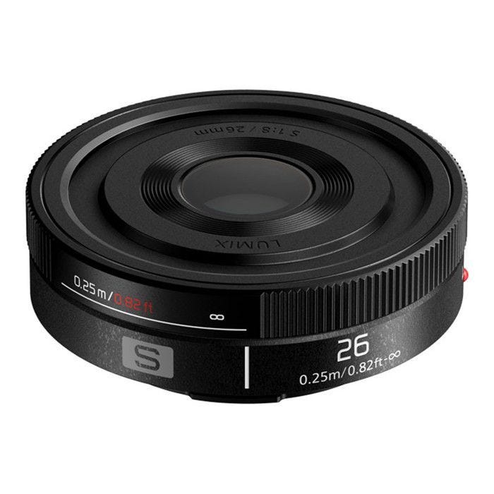 Panasonic pour hybride focale fixe objectif lumix s 26mm f/8 pancake